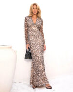 SAIA LONGA TULE  - COR - ESTAMPADO