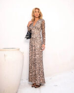 SAIA LONGA TULE  - COR - ESTAMPADO - Imagem 3